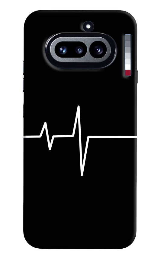Heart Beats Nothing Phone 4a Hard Case Back Cover by Casekaro