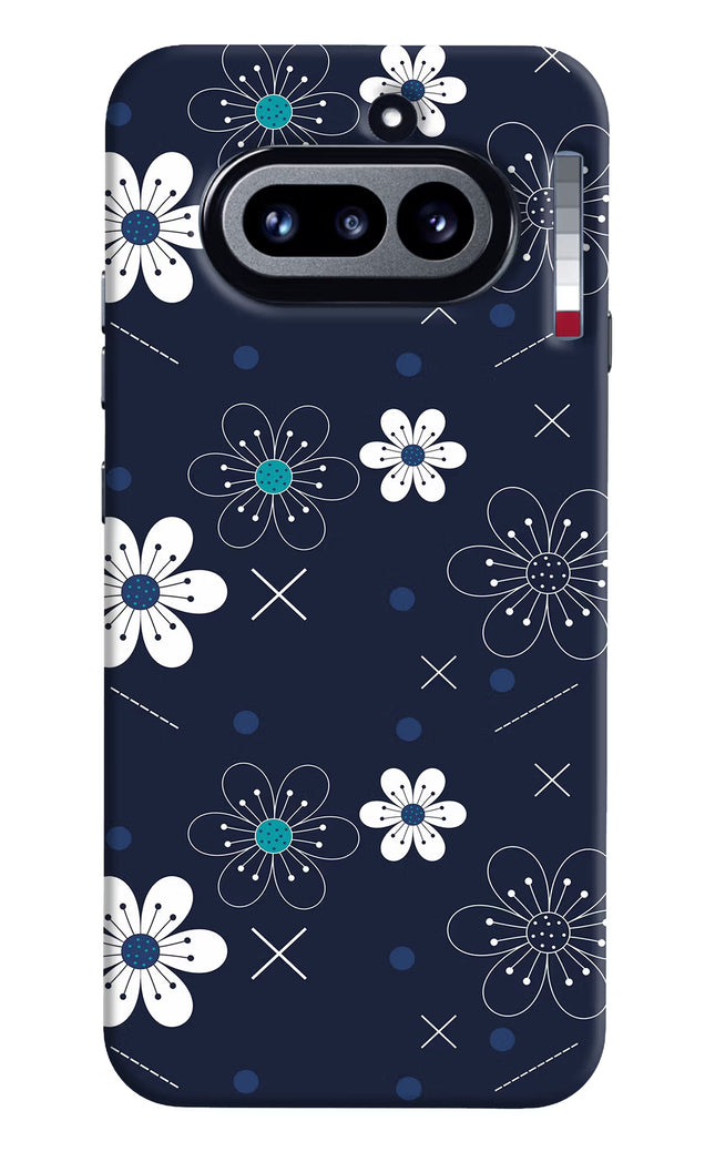 Flowers Nothing Phone 4a Hard Case Back Cover by Casekaro