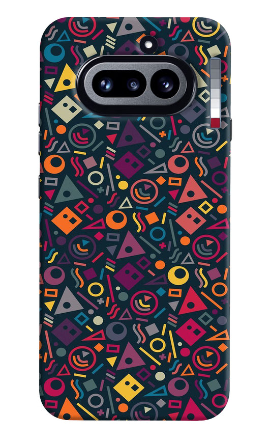 Geometric Abstract Nothing Phone 4a Hard Case Back Cover by Casekaro