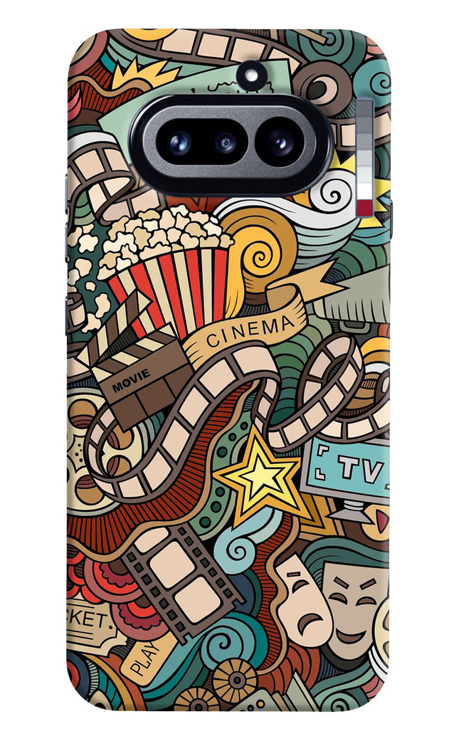 Cinema Abstract Nothing Phone 4a Hard Case Back Cover by Casekaro