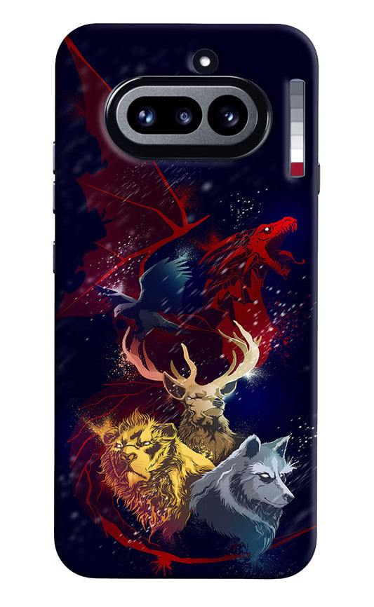 Game Of Thrones Nothing Phone 4a Hard Case Back Cover by Casekaro