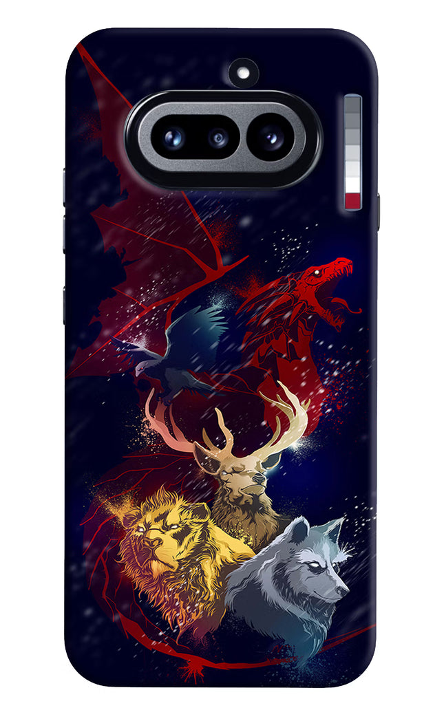 Game Of Thrones Nothing Phone 4a Hard Case Back Cover by Casekaro