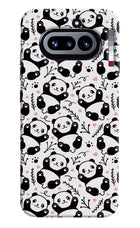 Cute Panda Nothing Phone 4a Hard Case Back Cover by Casekaro
