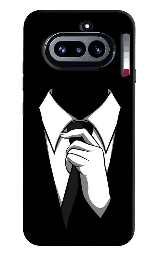 Black Tie Nothing Phone 4a Hard Case Back Cover by Casekaro
