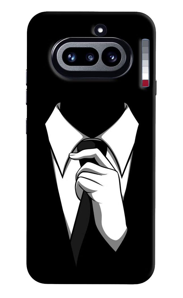 Black Tie Nothing Phone 4a Hard Case Back Cover by Casekaro