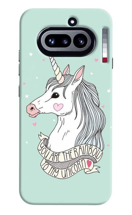Unicorn Wallpaper Nothing Phone 4a Hard Case Back Cover by Casekaro