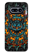 Angry Owl Art Nothing Phone 4a Hard Case Back Cover by Casekaro