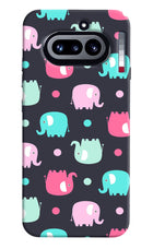 Elephants Nothing Phone 4a Hard Case Back Cover by Casekaro