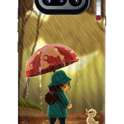 Rainy Day Nothing Phone 4a Hard Case Back Cover by Casekaro