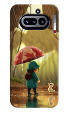 Rainy Day Nothing Phone 4a Hard Case Back Cover by Casekaro