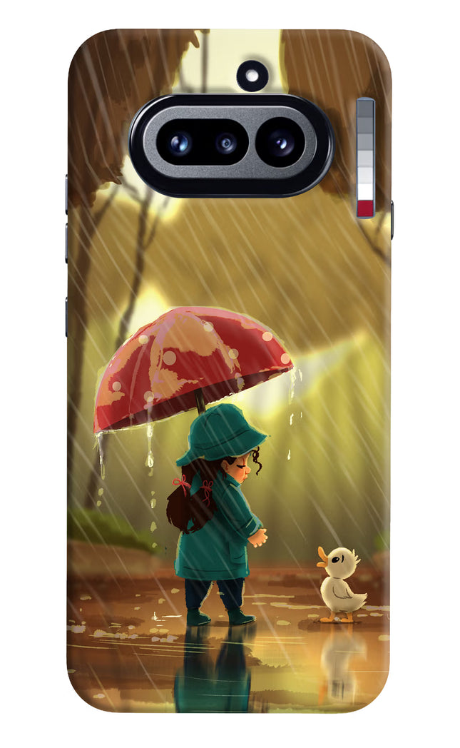 Rainy Day Nothing Phone 4a Hard Case Back Cover by Casekaro
