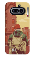 Adventurous Nothing Phone 4a Hard Case Back Cover by Casekaro