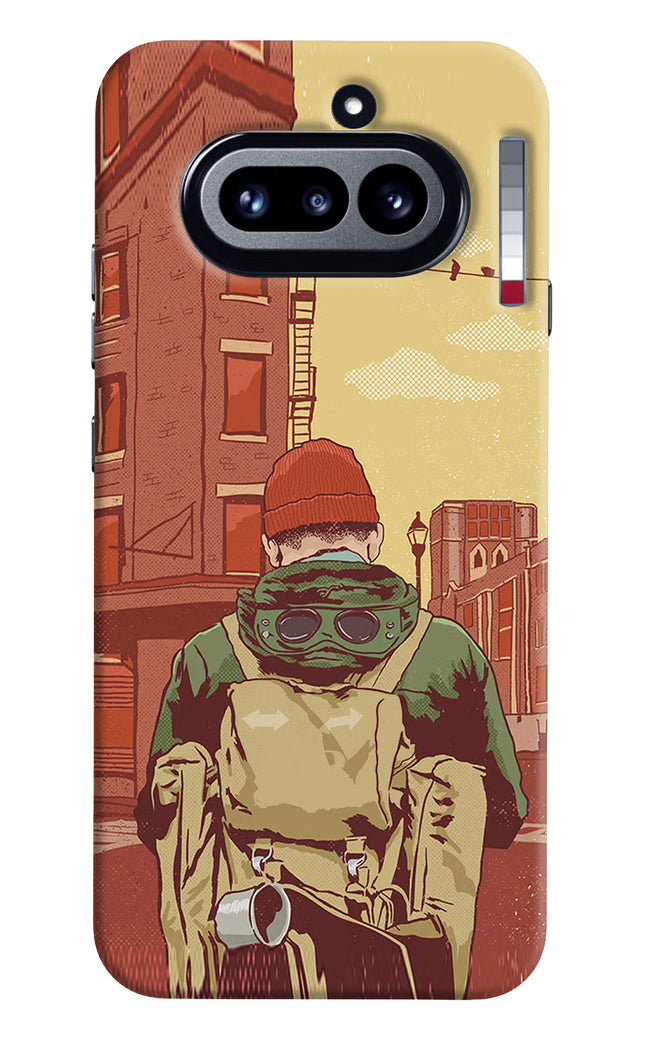 Adventurous Nothing Phone 4a Hard Case Back Cover by Casekaro