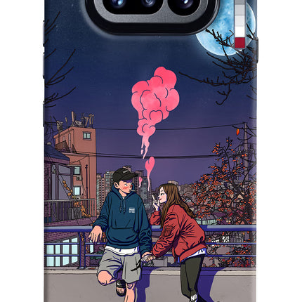 Chilling Couple Nothing Phone 4a Hard Case Back Cover by Casekaro