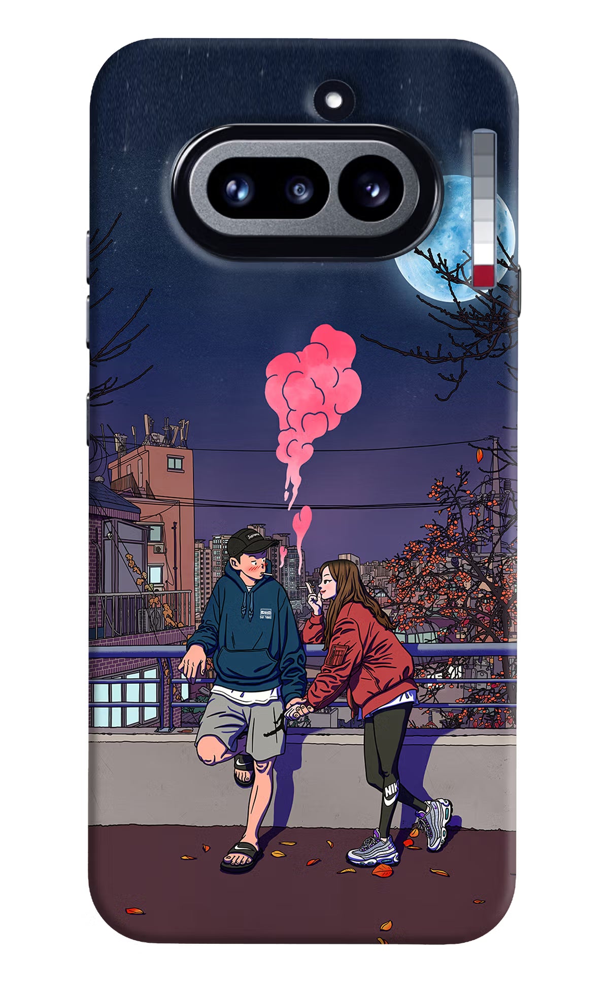 Chilling Couple Nothing Phone 4a Hard Case Back Cover by Casekaro