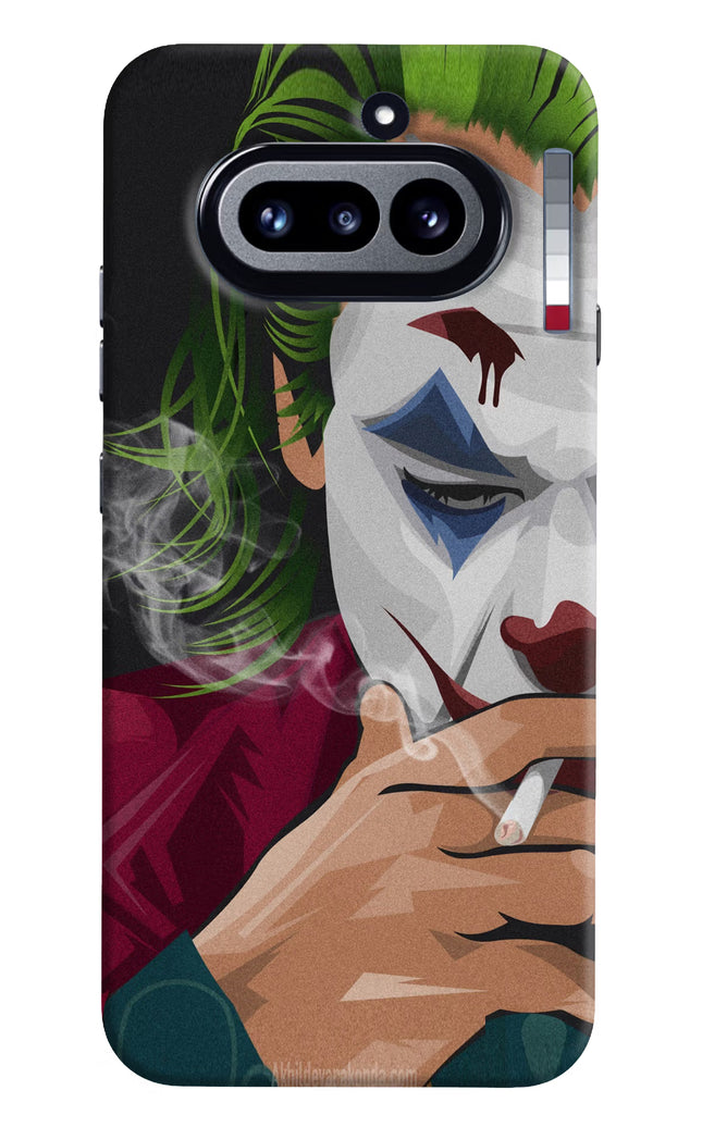 Joker Smoking Nothing Phone 4a Hard Case Back Cover by Casekaro