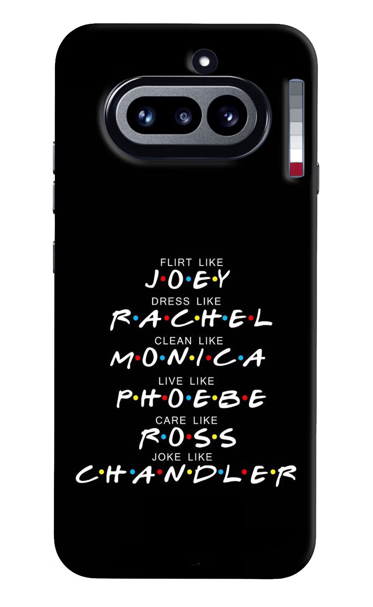 FRIENDS Character Nothing Phone 4a Hard Case Back Cover by Casekaro