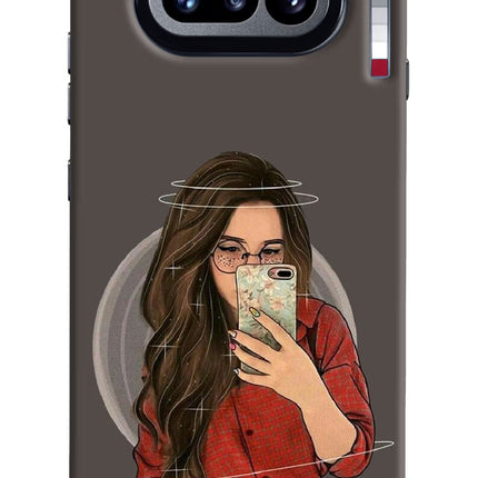 Selfie Queen Nothing Phone 4a Hard Case Back Cover by Casekaro