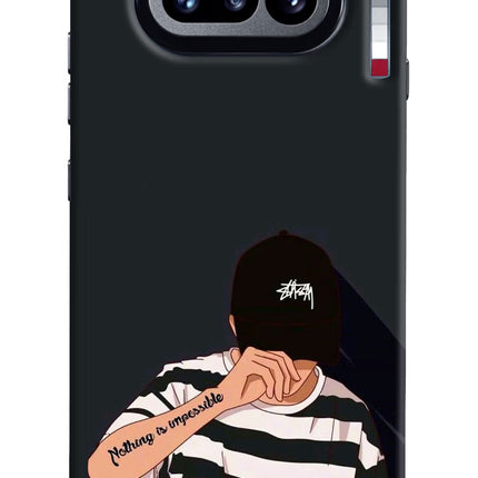 Aesthetic Boy Nothing Phone 4a Hard Case Back Cover by Casekaro