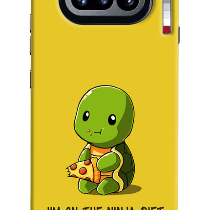 I'm on Ninja Diet Nothing Phone 4a Hard Case Back Cover by Casekaro