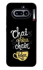Chai Bina Chain Kaha Re Nothing Phone 4a Hard Case Back Cover by Casekaro