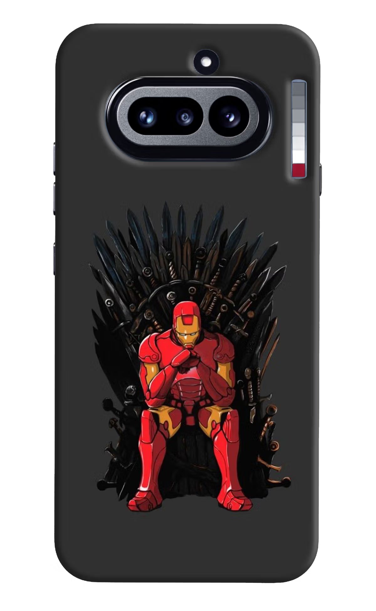 Ironman Throne Nothing Phone 4a Hard Case Back Cover by Casekaro