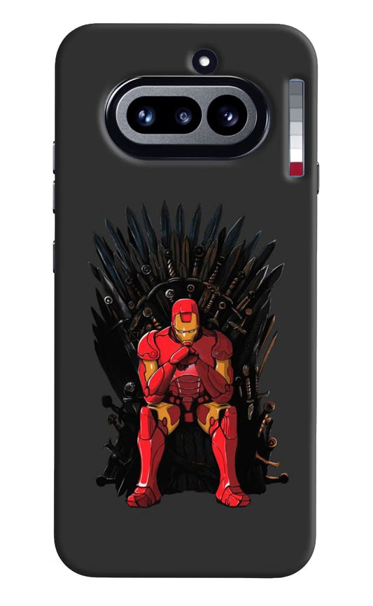 Ironman Throne Nothing Phone 4a Hard Case Back Cover by Casekaro