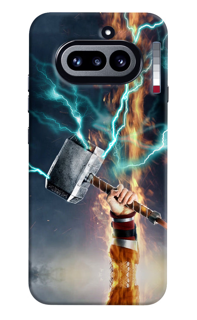Thor Hammer Mjolnir Nothing Phone 4a Hard Case Back Cover by Casekaro