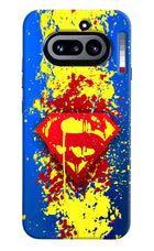 Superman logo Nothing Phone 4a Hard Case Back Cover by Casekaro