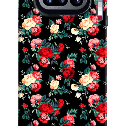 Rose Pattern Nothing Phone 4a Hard Case Back Cover by Casekaro