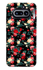 Rose Pattern Nothing Phone 4a Hard Case Back Cover by Casekaro