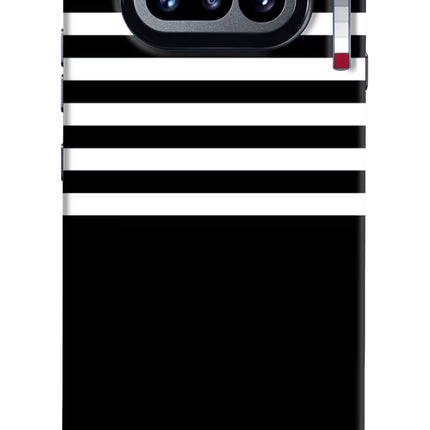 Black and White Print Nothing Phone 4a Hard Case Back Cover by Casekaro