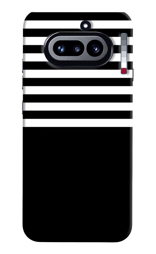 Black and White Print Nothing Phone 4a Hard Case Back Cover by Casekaro
