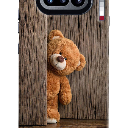 Teddy Wooden Nothing Phone 4a Hard Case Back Cover by Casekaro