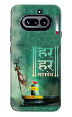 Har Har Mahadev Shivling Nothing Phone 4a Hard Case Back Cover by Casekaro