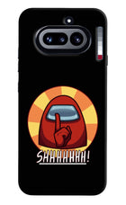 Among Us Shhh! Nothing Phone 4a Hard Case Back Cover by Casekaro