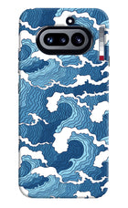 Blue Waves Nothing Phone 4a Hard Case Back Cover by Casekaro