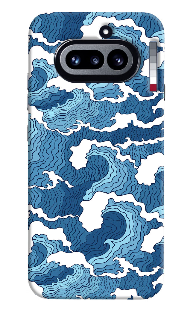 Blue Waves Nothing Phone 4a Hard Case Back Cover by Casekaro