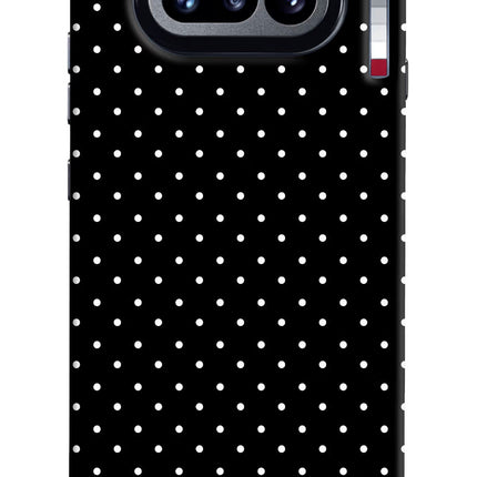White Dots Nothing Phone 4a Hard Case Back Cover by Casekaro