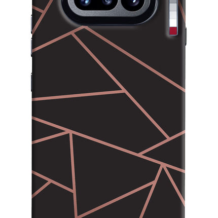 Geometric Pattern Nothing Phone 4a Hard Case Back Cover by Casekaro