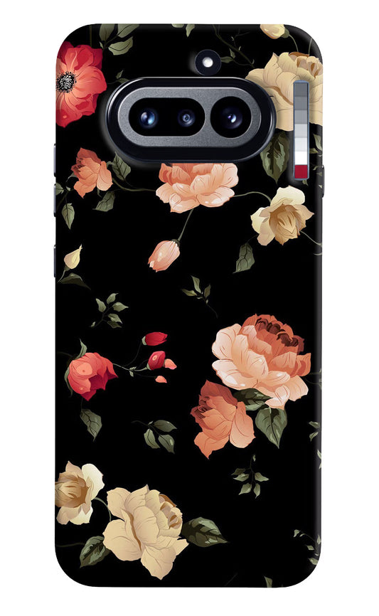 Flowers Nothing Phone 4a Hard Case Back Cover by Casekaro