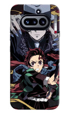 Demon Slayer Nothing Phone 4a Hard Case Back Cover by Casekaro