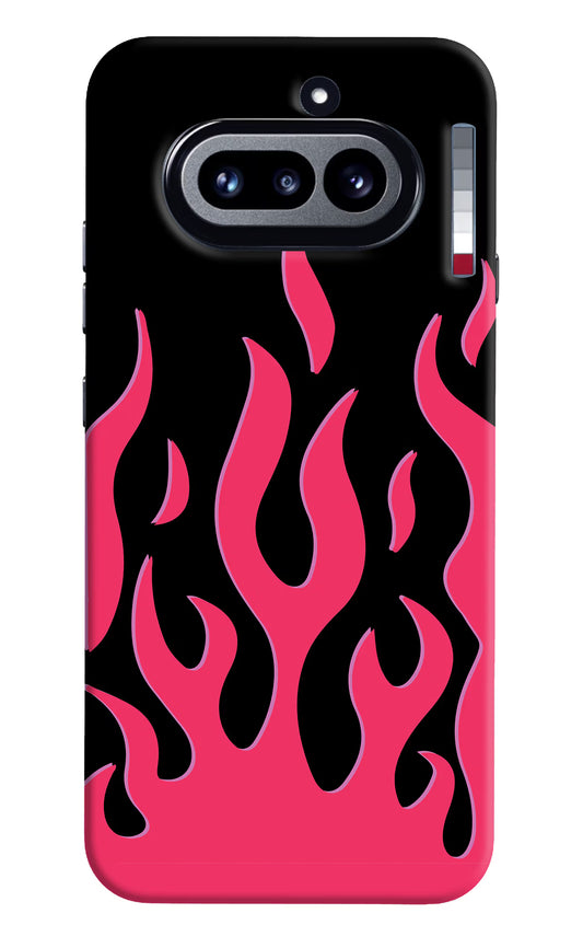 Fire Flames Nothing Phone 4a Hard Case Back Cover by Casekaro