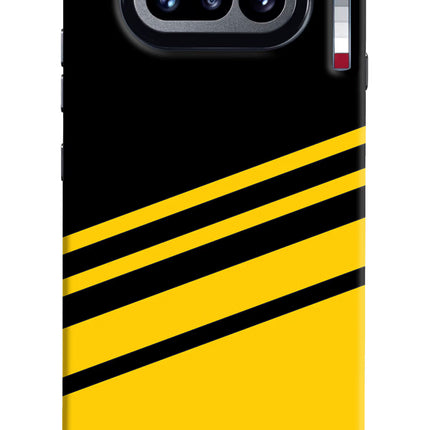 Yellow Shades Nothing Phone 4a Hard Case Back Cover by Casekaro