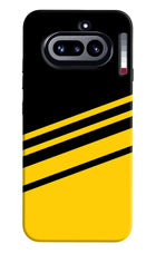 Yellow Shades Nothing Phone 4a Hard Case Back Cover by Casekaro