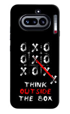 Think out of the BOX Nothing Phone 4a Hard Case Back Cover by Casekaro