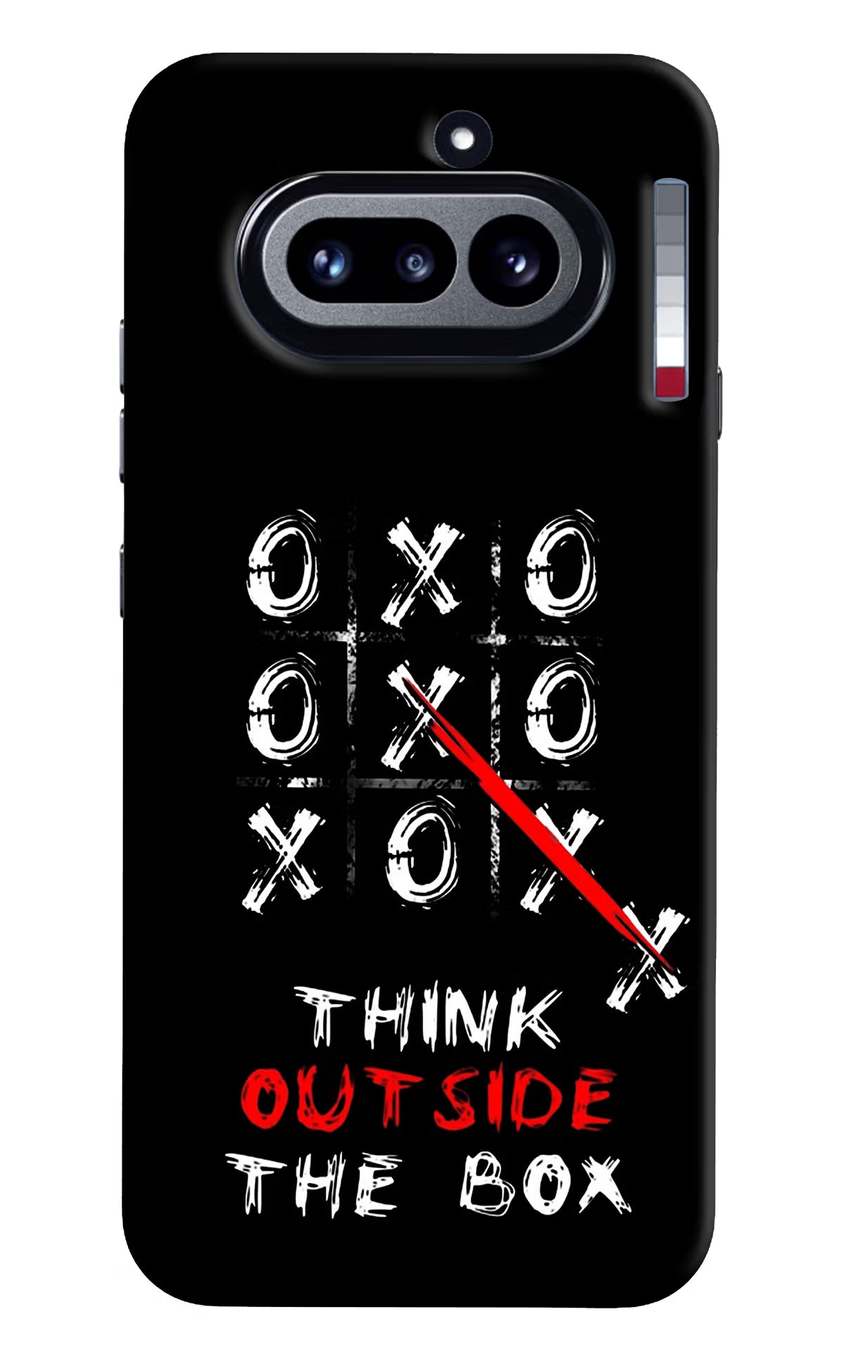Think out of the BOX Nothing Phone 4a Hard Case Back Cover by Casekaro