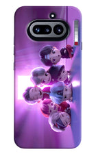 BTS Chibi Nothing Phone 4a Hard Case Back Cover by Casekaro