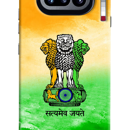 Satyamev Jayate Flag Nothing Phone 4a Hard Case Back Cover by Casekaro