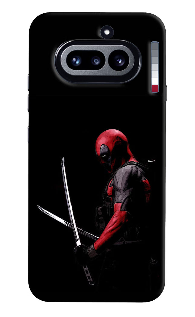 Deadpool Nothing Phone 4a Hard Case Back Cover by Casekaro